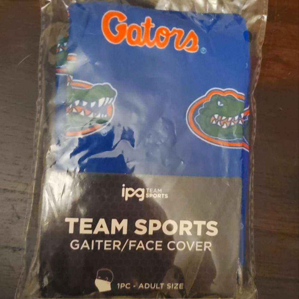 New Gators Blue Gaiter Face Cover